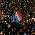 Demonstrators protest against a government cultural policy they say will curb artistic freedom