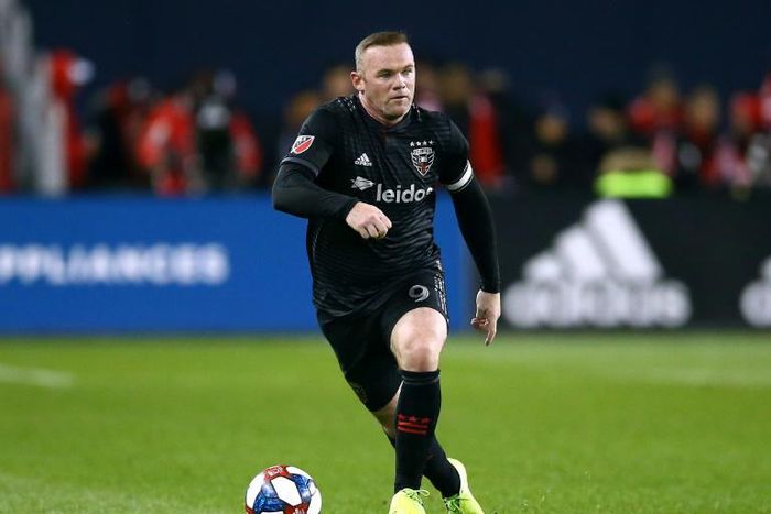 Wayne Rooney in action for DC United