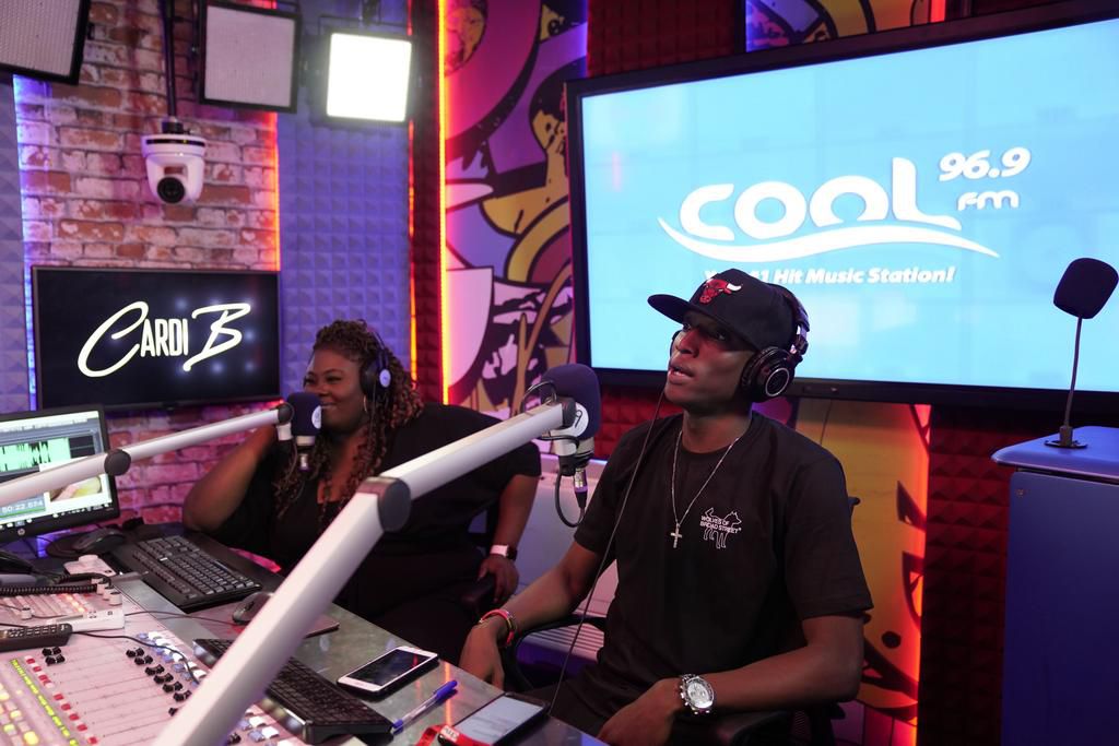Cool FM hosts Cardi B in first ever live radio interview in Nigeria