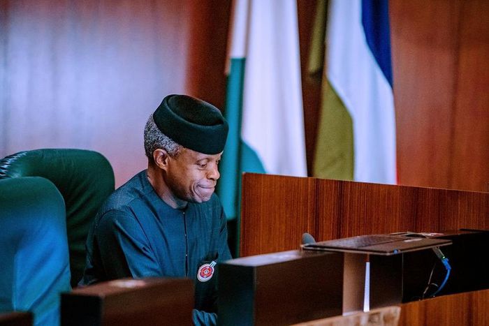 Osinbajo presides over last NEC meeting in 2019. [Twitter/@NGRPresident]