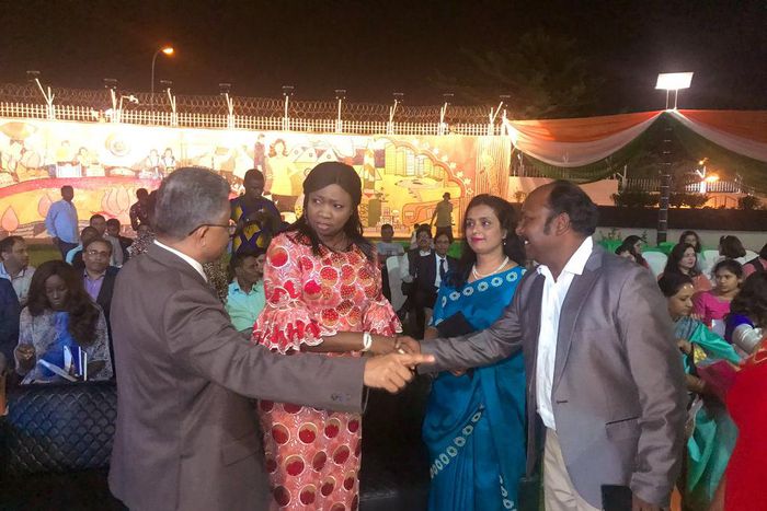 Chairman/CEO, Nigerians in Diaspora Commission, Hon Abike Dabiri-Erewa attending "Pravasi Bharatiya & World Hindu Day" which is to recognize the Indians in the Diaspora who have contributed to the development of India.She is expected to deliver a Goodw...