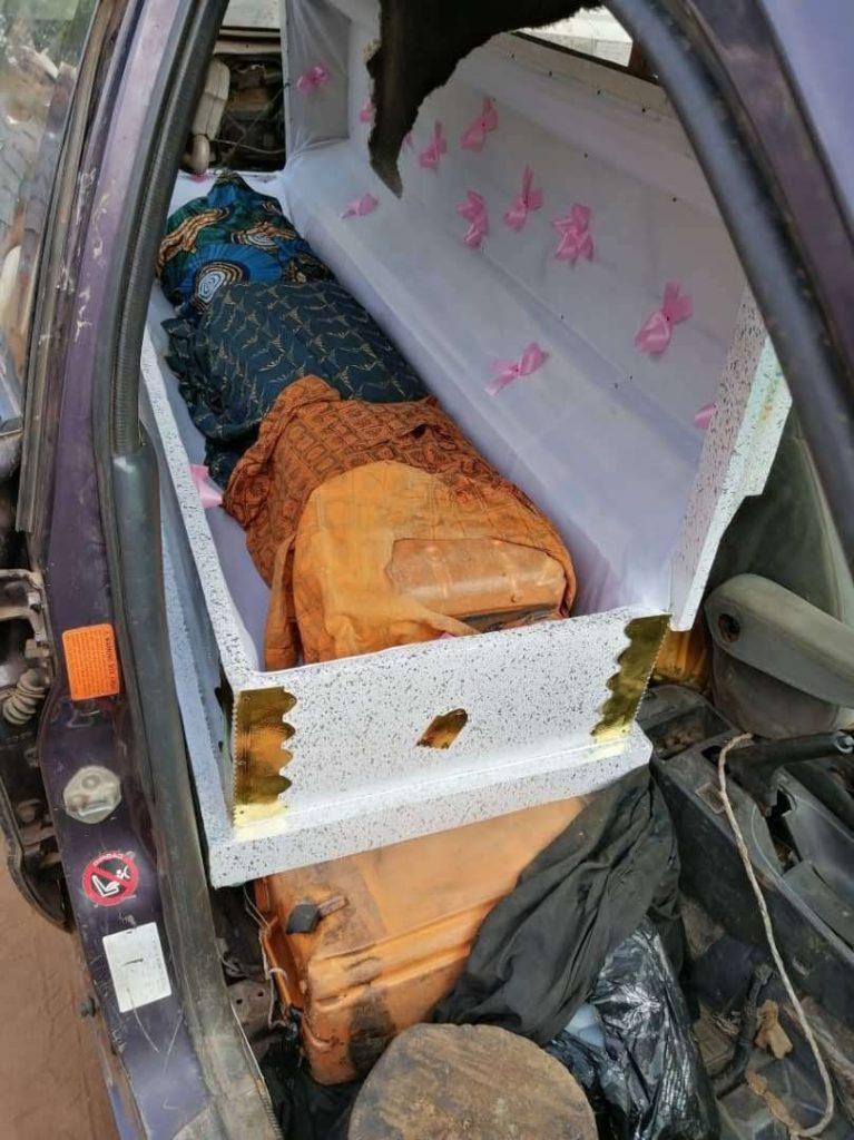 Customs intercepts Jerry cans of petrol concealed in 2 caskets. [NAN]