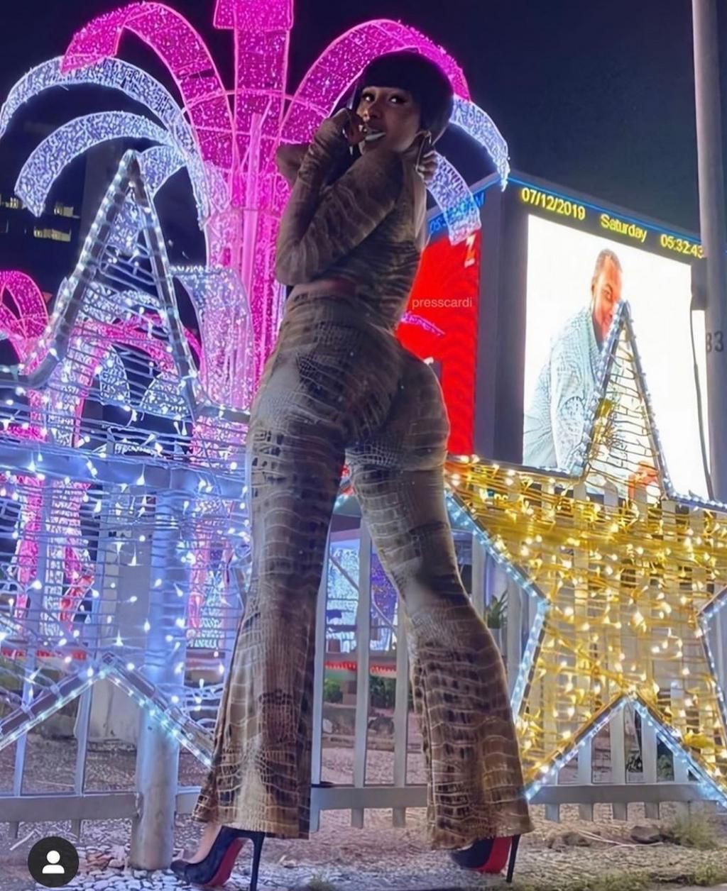 Cardi B in Lagos Nigeria