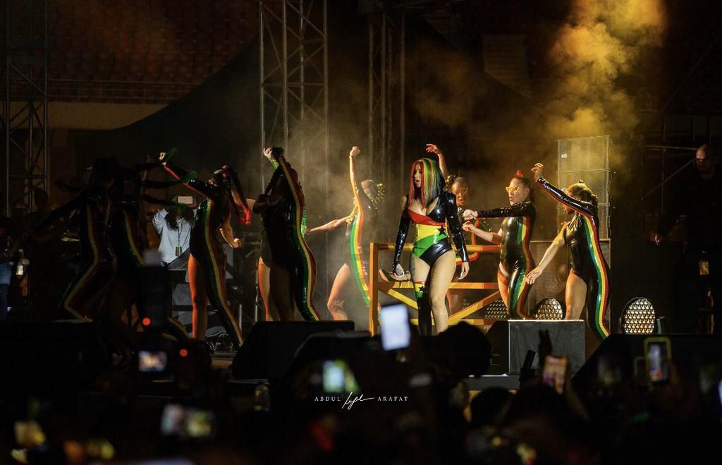 Cardi B in Ghana (Photo: Abdul Arafat)