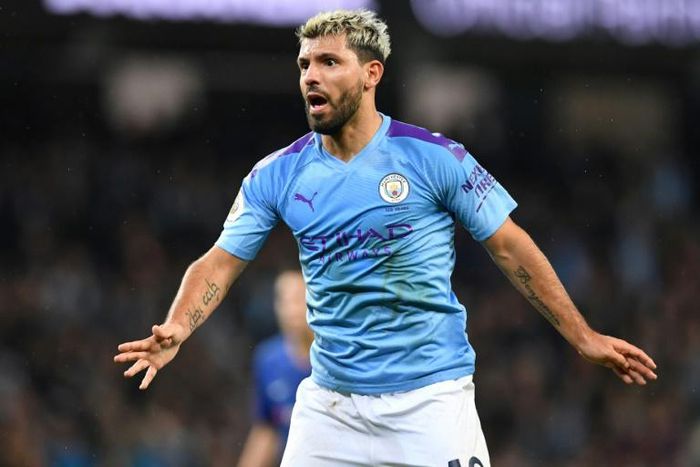 Key figure -- Manchester City striker Sergio Aguero