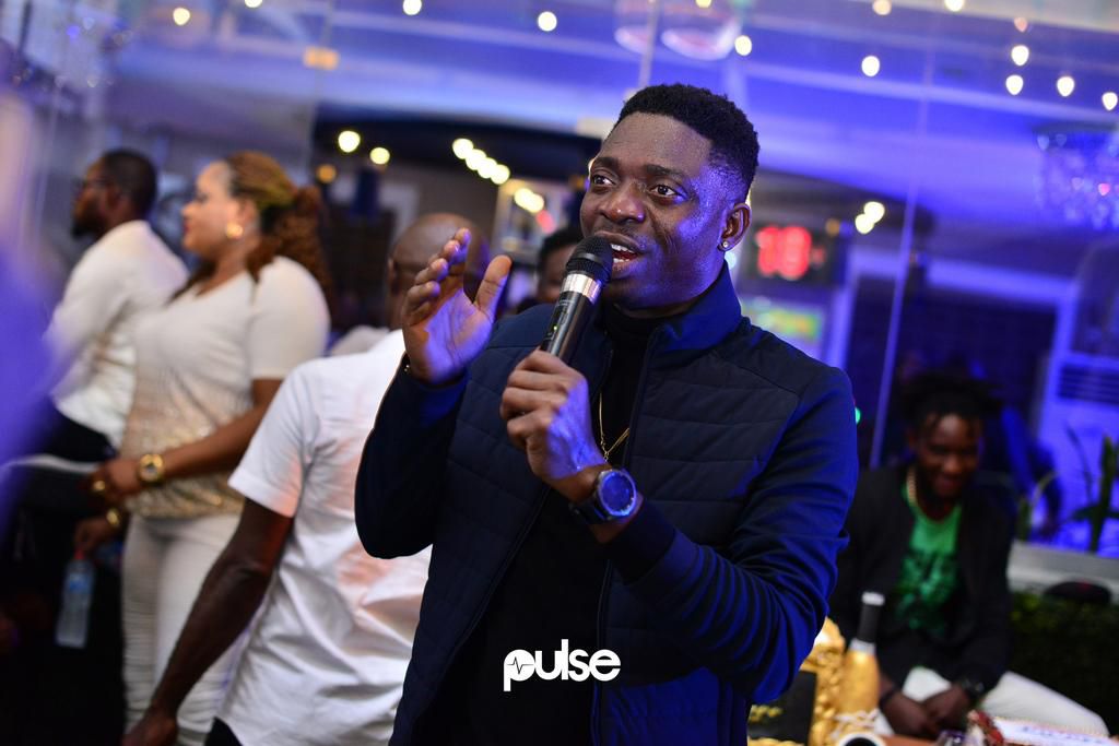 Guests at La'vee Rooftop official opening party