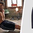 Get Sebastian Stan’s Sporty Velvet Shorts