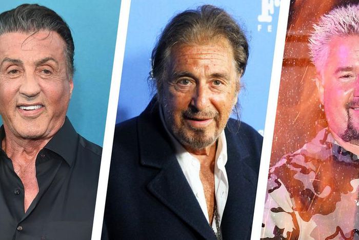 Sylvester Stallone Helps Al Pacino Meet Guy Fieri