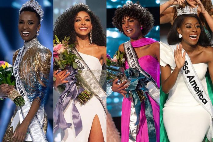 Black beauty queens in the world