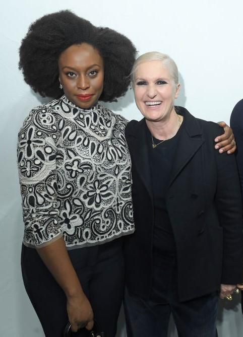 Dior creative director, Maria Grazia Chiuri to join Chimamanda Adichie and other Nigerian fashion designers at the "Wear Nigerian' Fashion Show in Lagos