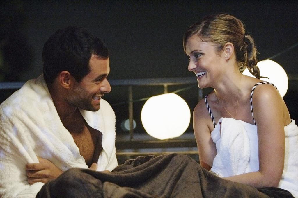 Jason and Molly on his season of The Bachelor.