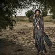 Time for celebrations: Ousman, a man from the Wodaabe group of the Fulani, poses in traditional attire in Bermo