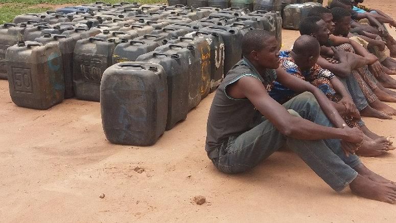 Vandals are bent of destroying pipelines is certain parts of Lagos state. (Pulse)