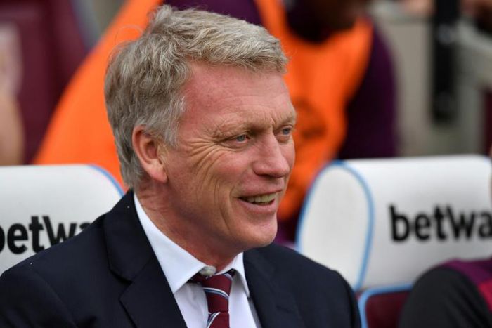 David Moyes was appointed West Ham manager for a second time on Sunday