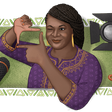 Google Doodle honours Nollywood filmmaker, Amaka Igwe on 57th posthumous birthday. [Google]