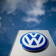 The Sovac-Volkswagen factory opened in 2017 at Relizane, some 250 kilometres (150 miles) southwest of Algiers; pictured is a file photo from February 20, 2014 showing Volkswagen's logo at a car dealer in Hanover