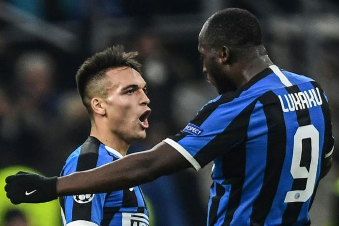 Romelu Lukaku and Lautaro Martinez have struck up an exciting strike partnership at Inter