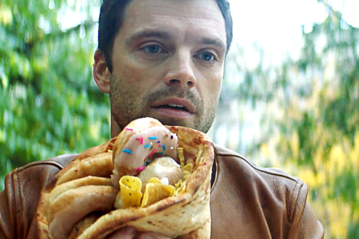 Watch Sebastian Stan Take a 'Cheat Day'
