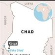 Map locating Kaiga in Chad where Boko Haram jihadists killed several people on Tuesday.
