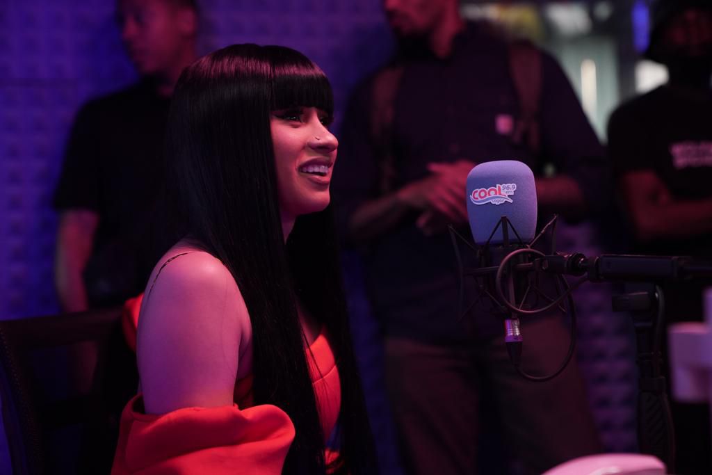 Cool FM hosts Cardi B in first ever live radio interview in Nigeria