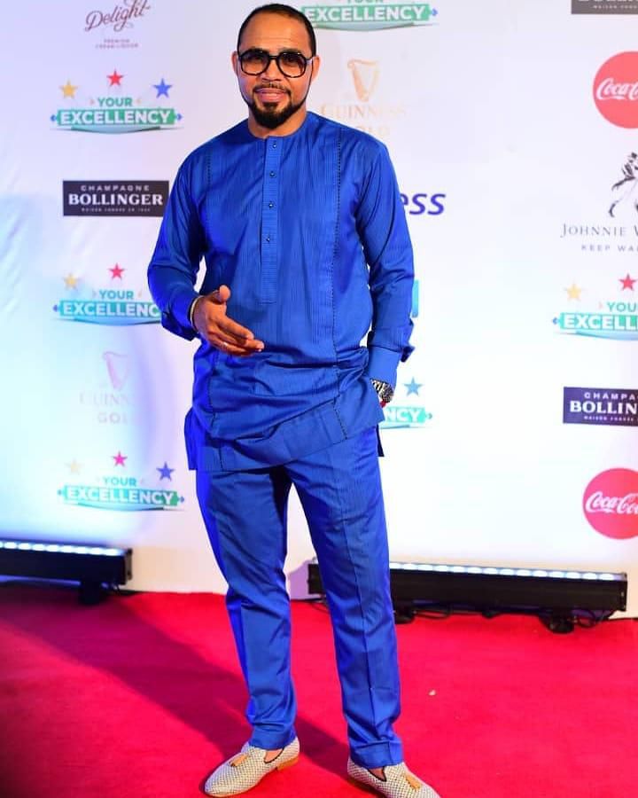 Ramsey Nouah was one of the guests at the 'Your Excellency' premiere in Lagos. [Instagram]
