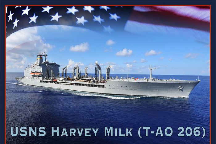 Navy Ship Named for Harvey Milk, Slain Gay Rights Leader, Takes Shape