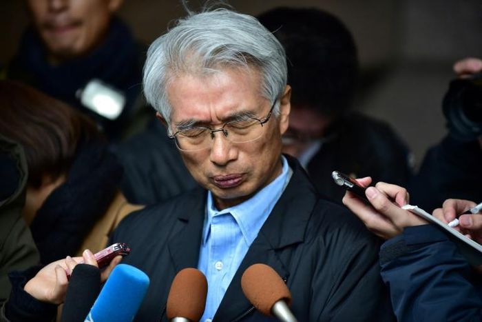Carlos Ghosn's former lawyer Junichiro Hironaka occasionally appeared hesitant in front of the media