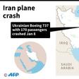 A Ukraine International Airlines plane crashed shortly after takeoff in Tehran
