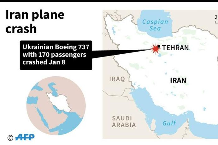 A Ukraine International Airlines plane crashed shortly after takeoff in Tehran