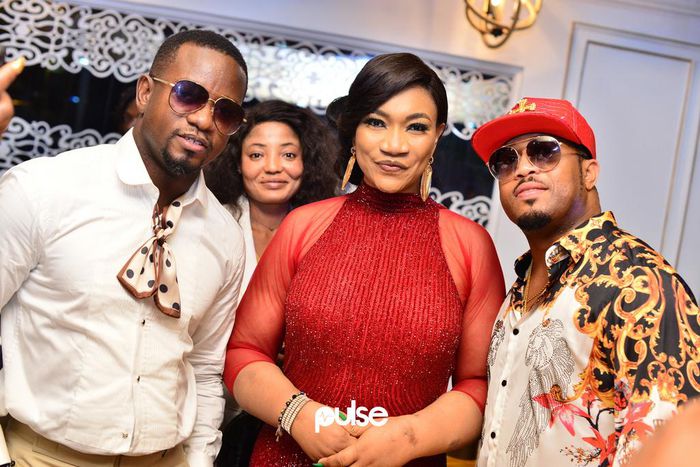 Guests at La'vee Rooftop official opening party