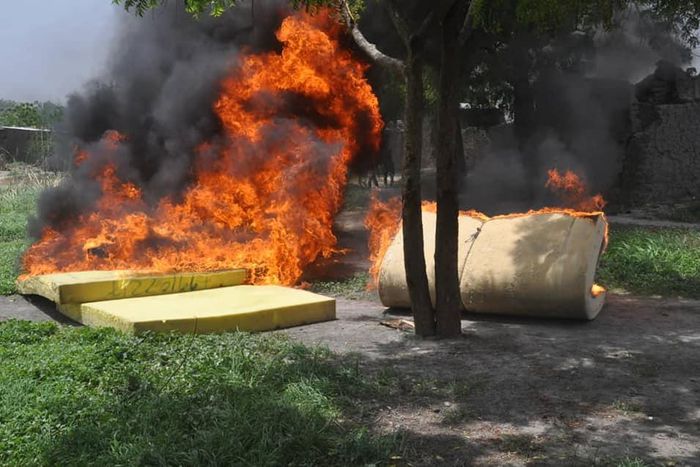 Troops also destroyed Boko Haram's camp [Nigerian Army]