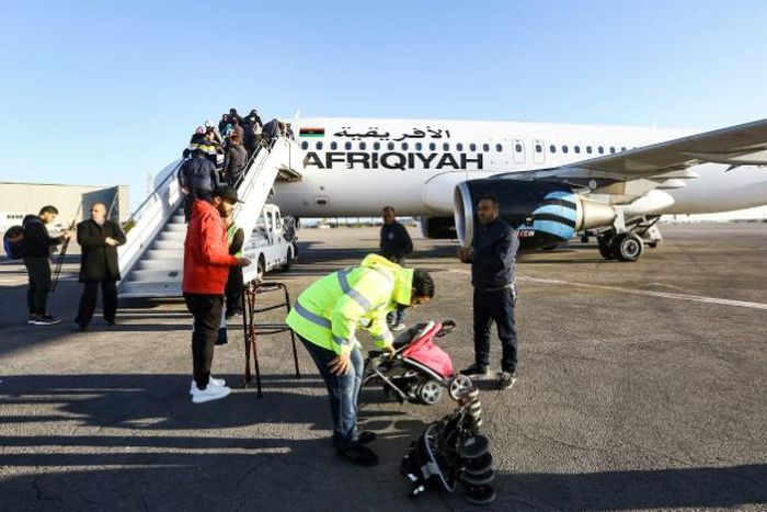 Libyan airline Afriqiyah Airways resumed flights from Tripoli's Mitiga airport after months of suspension on December 12