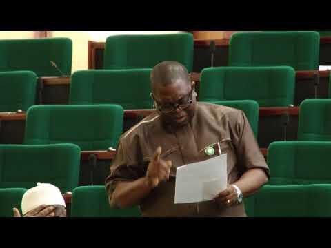 APC lawmaker from Benue State, John Dyegh proposed six- years single term for presidents, governors and other political office holders in Nigeria. (Earnest Chuks )