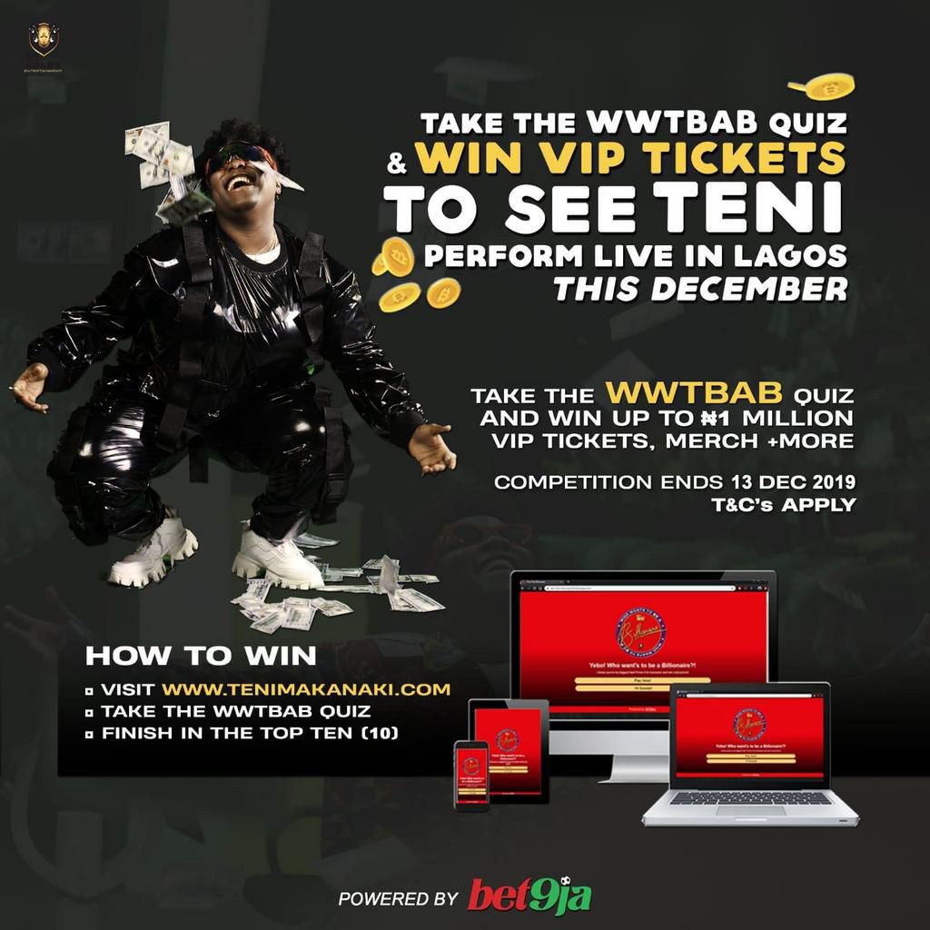 Teni Live Concert: The Billionaire Experience