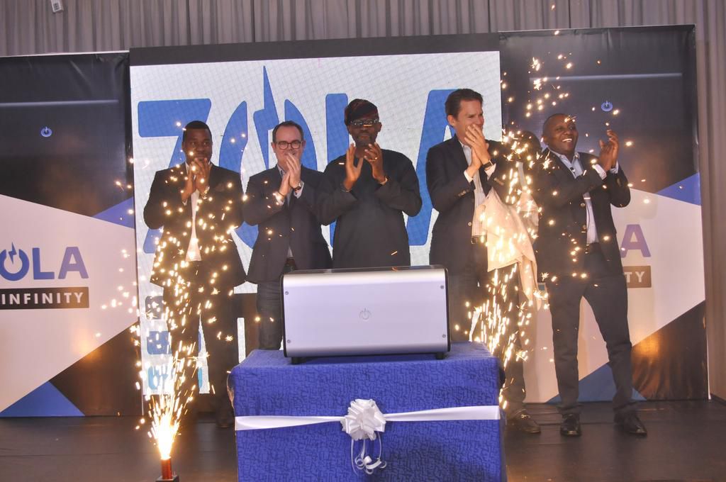 L-R, Chairman, ZOLA Electric Nigeria, Mr. Femi Tejuosho; Chief Operations Officer, ZOLA Electric, Tony Hamilton; 1st Customer, ZOLA Electric Nigeria, Mr. Omotayo Ajani; Global Chief Executive Officer, ZOLA Electric, Mr. Bill Lenihan and the Managing Di...