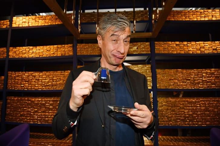 Italian artist, Maurizio Cattelan [Tullio M Puglia/Getty Images for Lavazza]