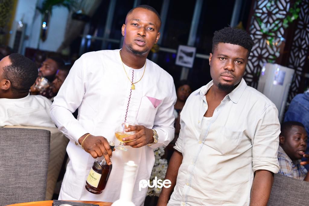 Guests at La'vee Rooftop official opening party