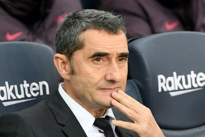 Barcelona coach Ernesto Valverde saw his side beat Sevilla 2-1 in the 2018 Spanish Super Cup in Tangier, Morocco