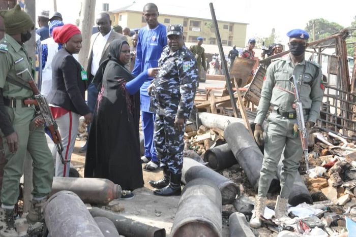 Kaduna Deputy Gov. visits gas explosion victims, cautions gas retailers (NAN)