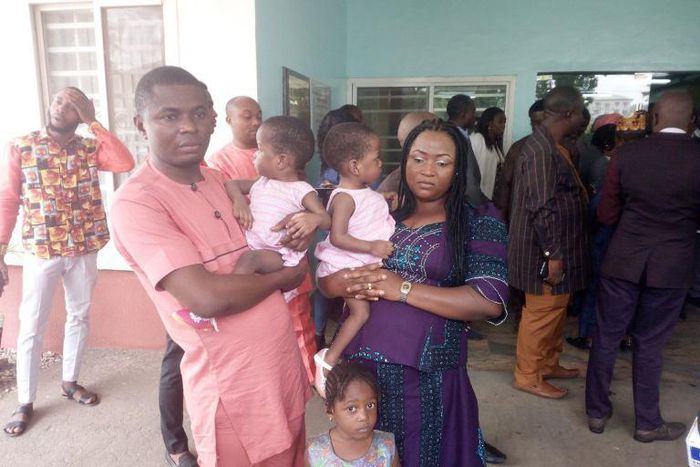 The twins and their parents (TopNaija)