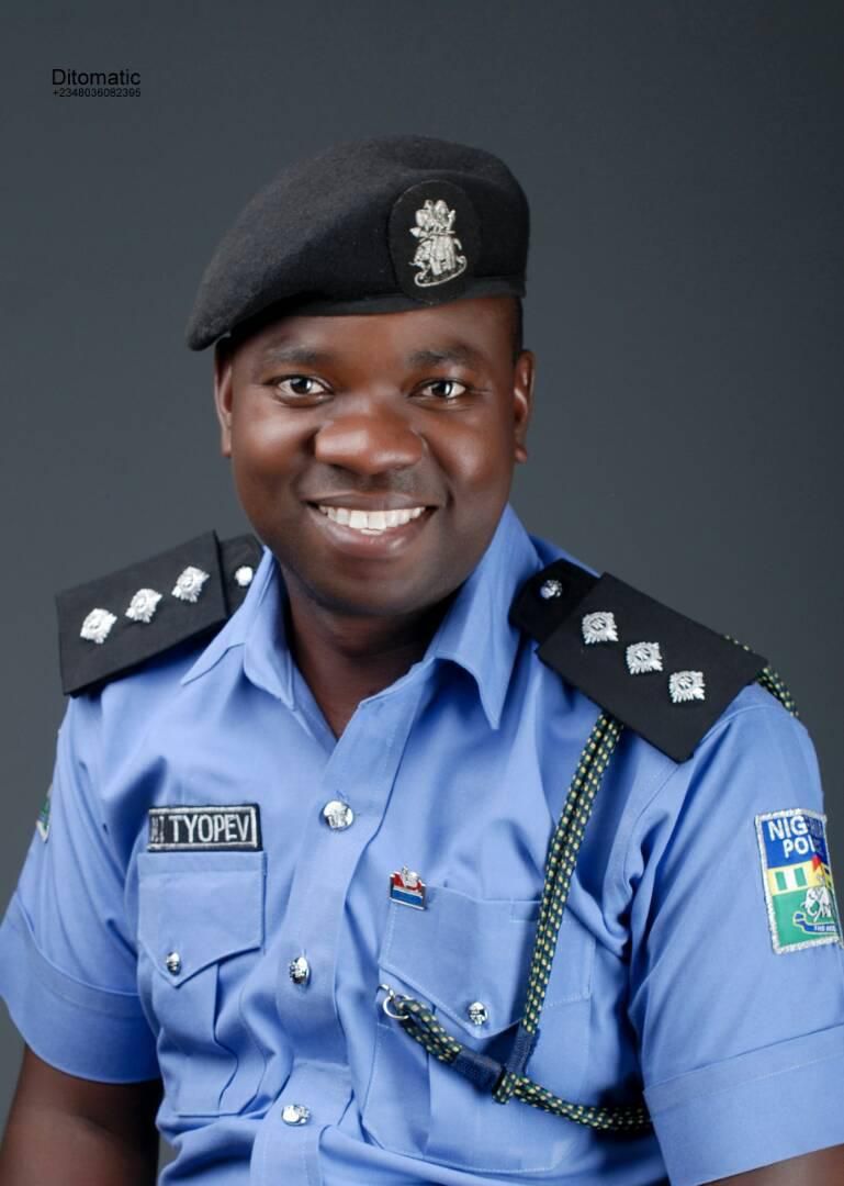 DSP Terna Tyopev, the Police Public Relations Officer (PPRO) (Masara Kim's blog)