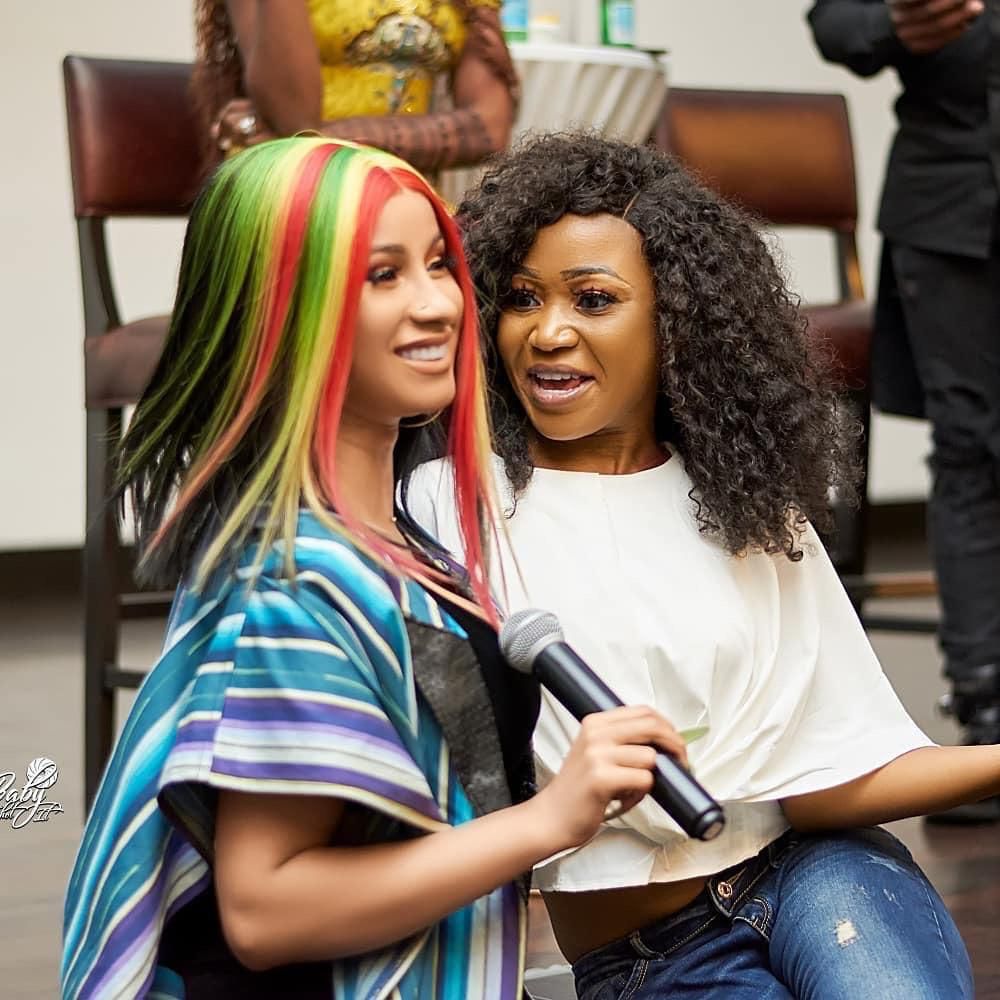 Akuapem Poloo and Cardi B