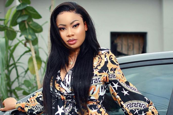 It appears former BBNaija housemate, Nina has become the famous tortoise who appears in every story as she has reacted Gedoni and Khafi's engagement news. [Instagram/NinaIvy]