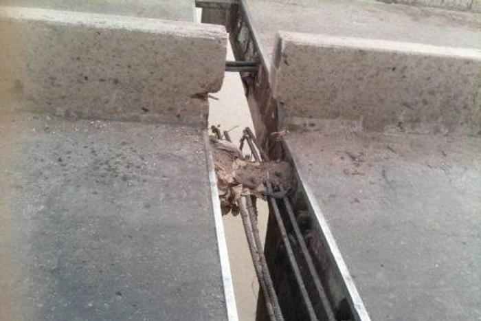 The affected portion of Ajaokuta-Itobe bridge (Daily Trust)