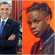 Burna Boy's 'Anybody' and Rema 'Iron Man' are two of Barack Obama's 36 favourite songs of 2019. (Pitchfork/YouTube/BurnaBoy/ABC)