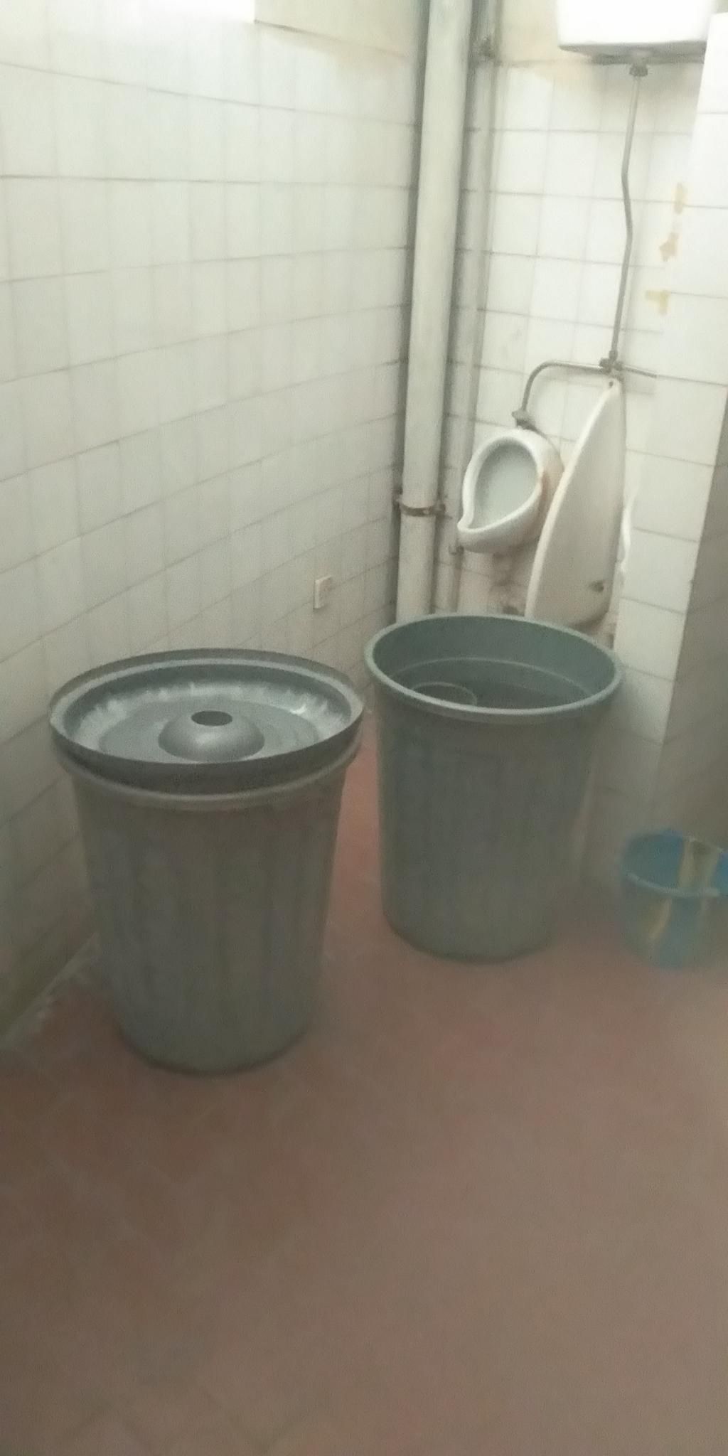 The containers tenants are expected to fetch water with when the taps are not running during weekends and holidays. (Pulse)