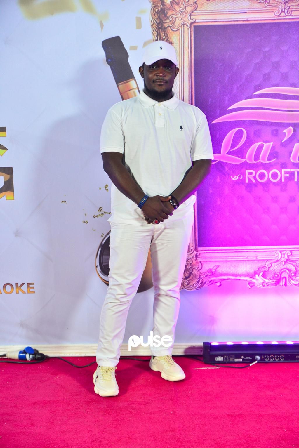 La'vee Manager, Tobi Misan at La'Vee Rooftop opening