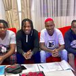 L-R: Fabian Blu, Naira Marley, Zinoleesky and Moh Bad. (Instagram/Naira Marley)