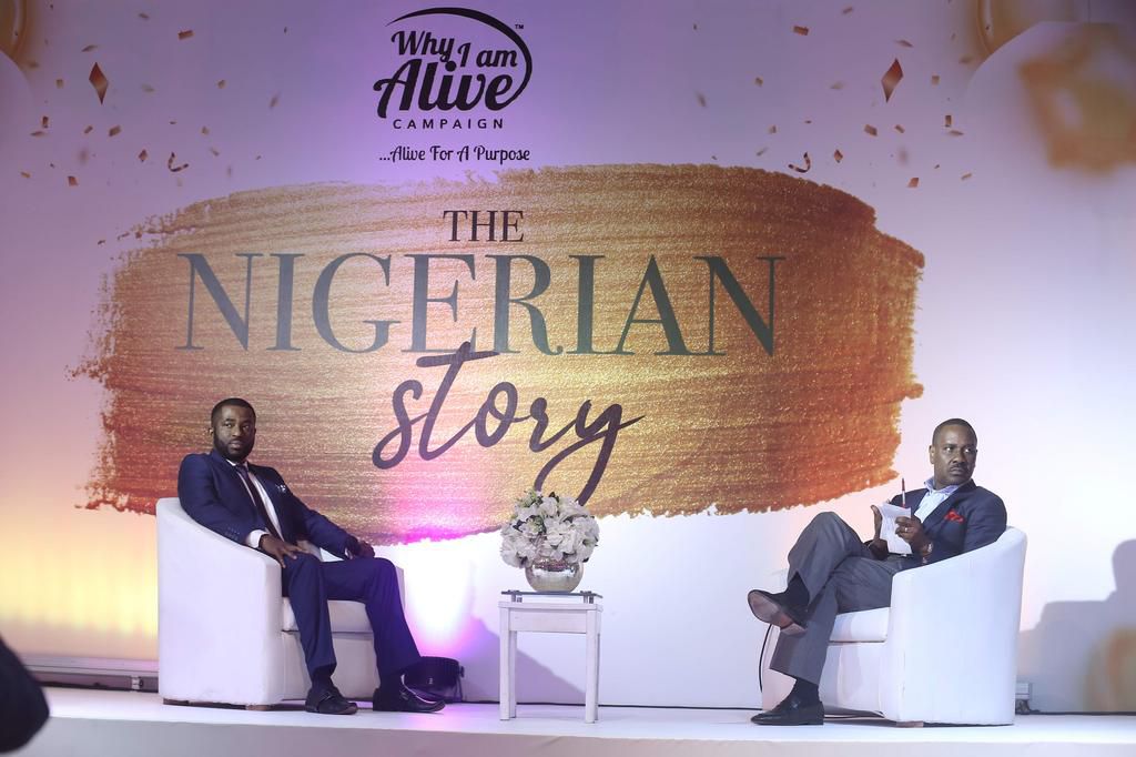 Obasanjo, Badero urge Nigerian youths to take action at "Why I Am Alive" campaign party