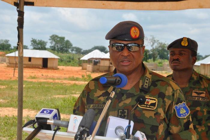 Chief of Air Staff, Air Marshal Sadique Abubakar